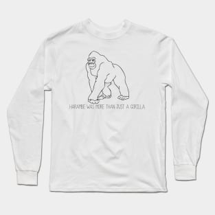 Harambe Long Sleeve T-Shirt